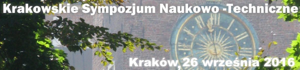 Krakowskie Sympozjum Naukowo-Techniczne